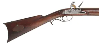 Southern Mountain Rifle,
 .50 caliber 42" Colerain barrel,
late Ketland flintlock, walnut, iron trim,
new, unfired, by Mike Compton Southern Mountain Rifle,
 .50 caliber 42" Colerain barrel,
late Ketland flintlock, walnut, iron trim,
new, unfired, by Mike Compton